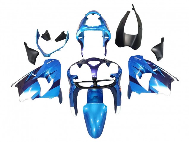 Discount 2000-2001 Blue Black Kawasaki ZX9R Motorcycle Fairings Canada