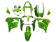 Discount 2000-2001 Green Flame Kawasaki ZX9R Motorcycle Fairings Canada