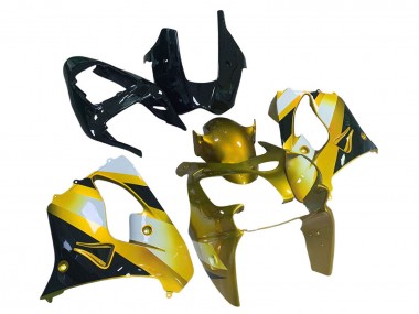 Discount 2000-2001 Gold White Black Kawasaki ZX9R Motorcycle Fairings Canada