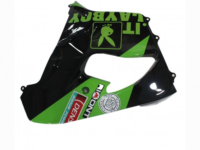 Discount 2000-2001 Green Black Playboy DENSO Kawasaki ZX9R Motorcycle Fairings Canada