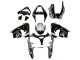 Discount 2002-2003 Silver Glossy Black Monster Elf Kawasaki ZX9R Motorcycle Fairings Canada