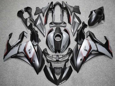 Discount 2015-2018 Nardo Grey Red Black Yamaha YZF R3 Motorcycle Fairings Canada