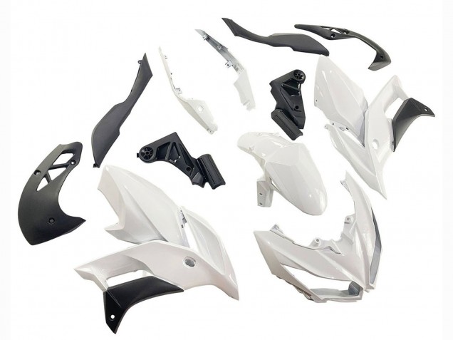 Discount 2015-2021 White Matte Black Kawasaki Versys 650 Motorcycle Fairings Canada