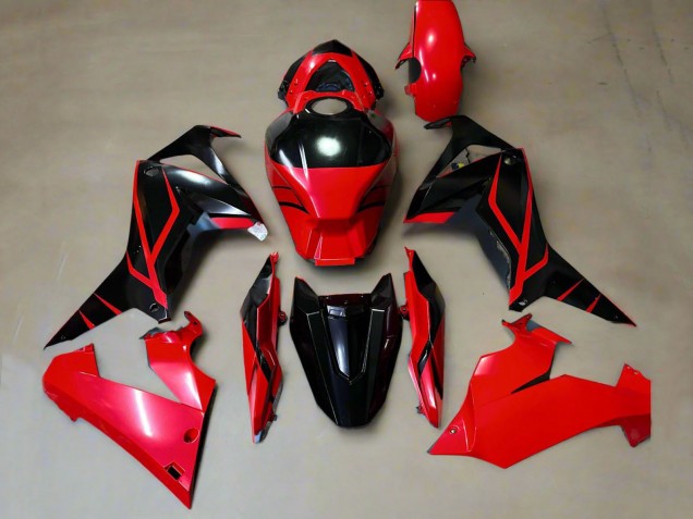 Discount 2019-2020 Red Glossy Black Stripe Honda CBR650R Motorcycle Fairings Canada