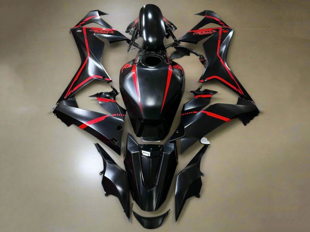 Discount 2019-2020 Glossy Black Red Stripe Honda CBR650R Motorcycle Fairings Canada
