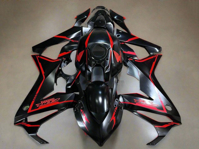 Discount 2019-2020 Glossy Black Red Stripe Honda CBR650R Motorcycle Fairings Canada