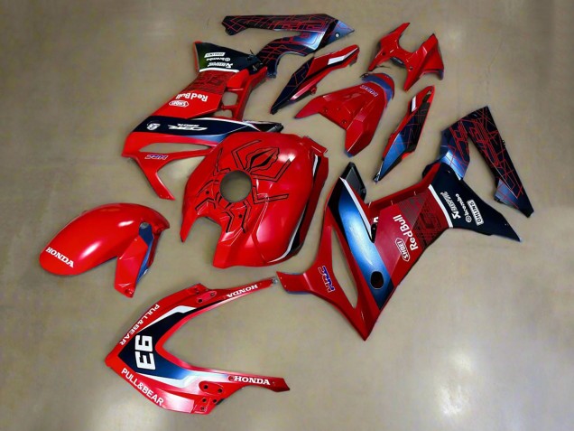 Discount 2019-2020 Red White Dark Blue HRC Pull & Bear 93 Honda CBR650R Motorcycle Fairings Canada