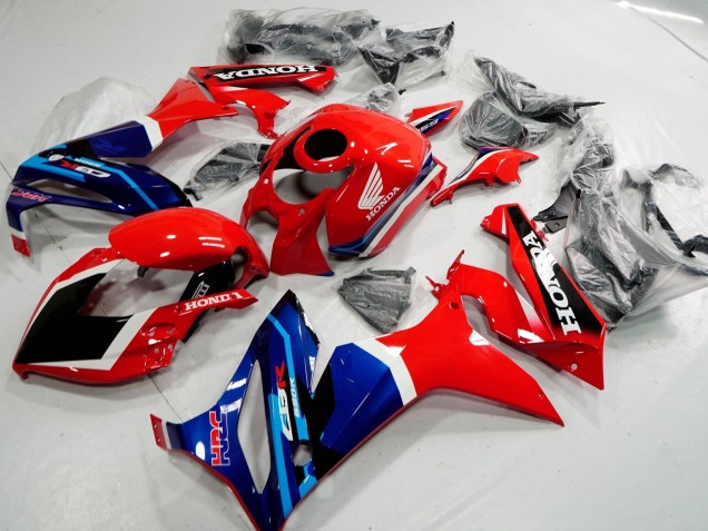 Discount 2019-2020 Red White Blue Glossy Black HRC Honda CBR650R Motorcycle Fairings Canada