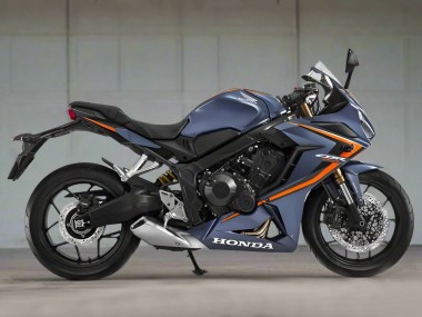 Discount 2019-2020 Glossy Dark Blue Orange Black Honda CBR650R Motorcycle Fairings Canada