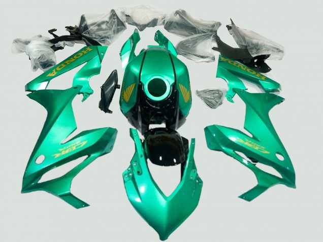 Discount 2021-2023 Green Gold Honda CBR650R Motorcycle Fairings Canada