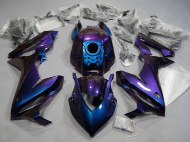 Discount 2021-2023 Chameleon Blue Purple Honda CBR650R Motorcycle Fairings Canada