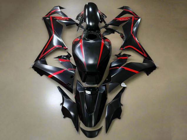 Discount 2021-2023 Glossy Black Red Stripe Honda CBR650R Motorcycle Fairings Canada