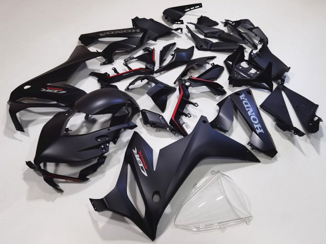 Discount 2021-2023 Matte Black Honda CBR650R Motorcycle Fairing Kits Canada