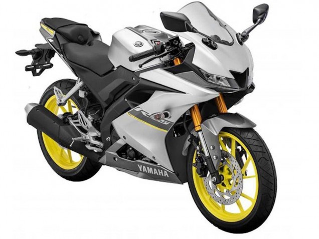 Discount 2018-2024 Matte Silver Yellow Yamaha YZF R15 Motorcycle Fairings Canada