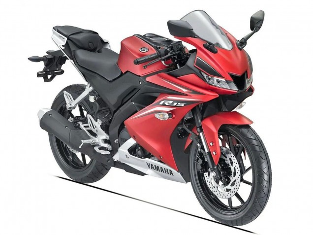 Discount 2018-2024 Matte Red Black Yamaha YZF R15 Motorcycle Fairings Canada