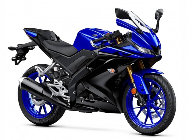 Discount 2018-2024 Blue Matte Black Yamaha YZF R15 Motorcycle Fairings Canada