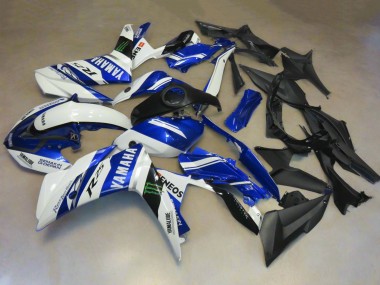 Discount 2015-2018 White Blue Yamalube ENEOS Monster Yamaha YZF R3/R25 Motorcycle Fairings Canada