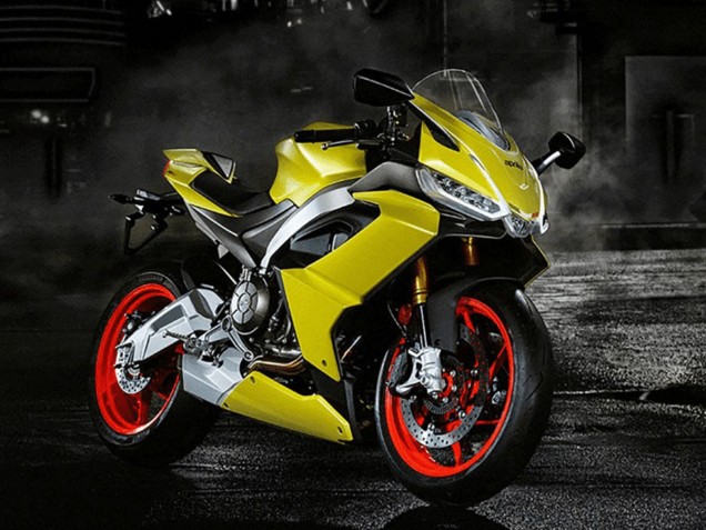 Discount 2020-2024 Matte Gold Aprilia RS660 Motorcycle Fairings Canada