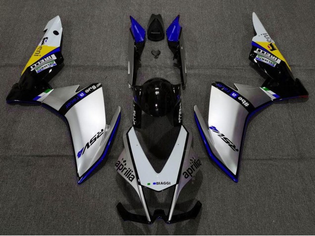 Discount 2009-2015 Silver Black Blue Yellow Aprilia RSV4 1000 Motorcycle Fairings Canada
