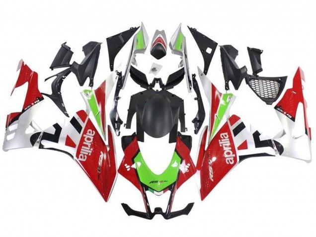 Discount 2009-2015 Red White Green Aprilia RSV4 1000 Motorbike Fairings Canada