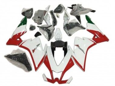 Discount 2009-2015 Red White Green Aprilia RSV4 1000 Motorcycle Fairings Canada