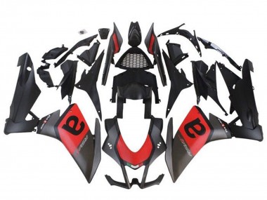 Discount 2009-2015 Matte Black Red Aprilia RSV4 1000 Motorcycle Fairings Canada