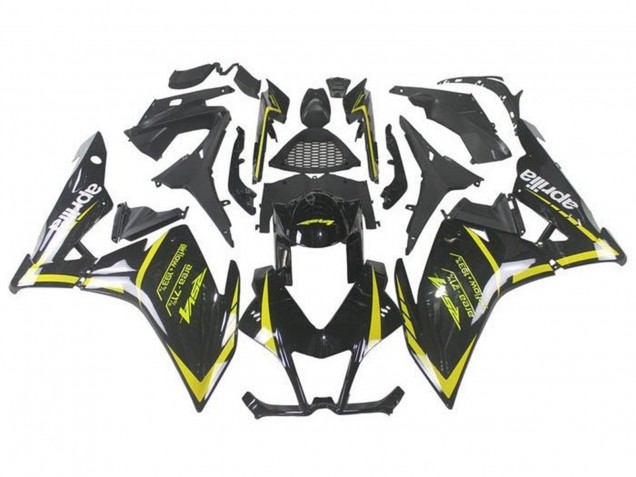 Discount 2009-2015 Black Yellow Aprilia RSV4 1000 Motorcycle Fairings Canada