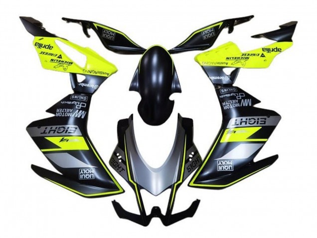 Discount 2016-2020 Matte Black Grey Yellow Aprilia RSV4 1000 Motorcycle Fairings Canada