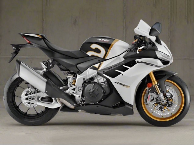 Discount 2021-2024 White Black Gold Aprilia RSV4 1100 Motorcycle Fairings Canada