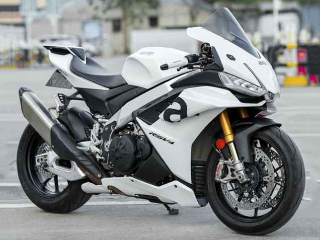 Discount 2021-2024 White Aprilia RSV4 1100 Motorcycle Fairings Canada