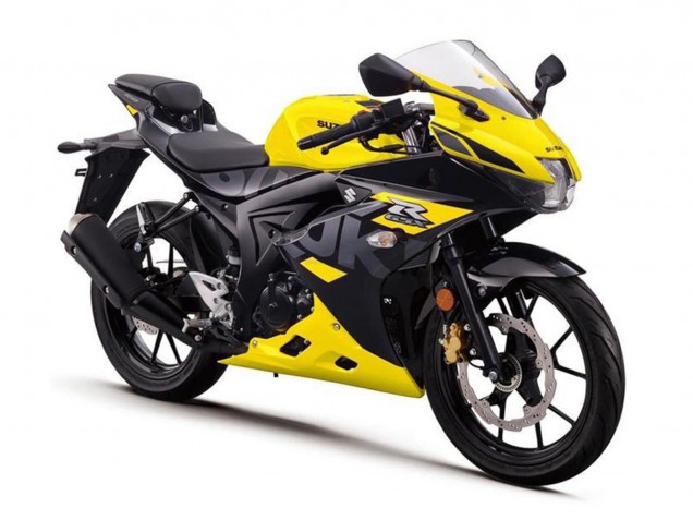 Discount 2017-2025 Yellow Suzuki GSXR125 Motorcycle Fairings Canada