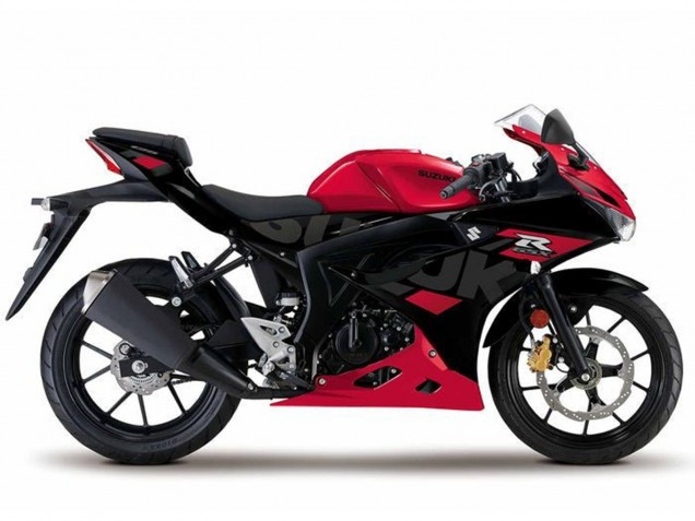 Discount 2017-2025 Red Black Suzuki GSXR125 Motorcycle Fairings Canada