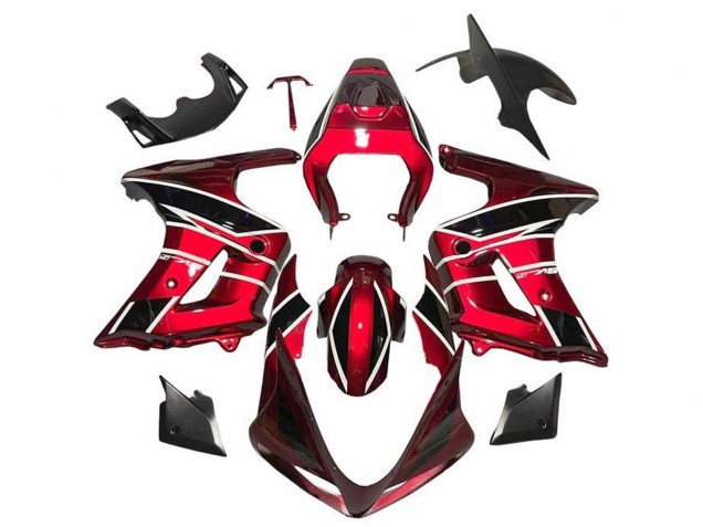 Discount 2003-2013 Red Black White Stripe Suzuki SV650 Motorcycle Fairings Canada