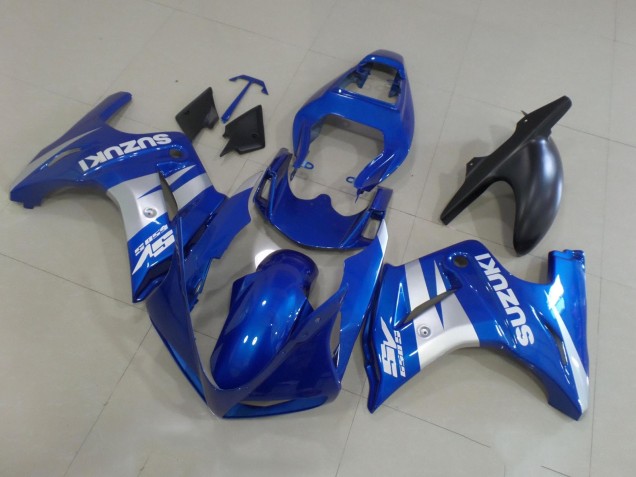 Discount 2003-2013 Blue Silver White Suzuki SV650 Motorcycle Fairings Canada