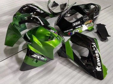 Discount 2002-2003 Green Black Elf Kawasaki ZX9R Motorcycle Fairings Canada
