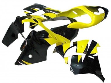 Discount 2002-2003 Yellow Black Kawasaki ZX9R Motorcycle Fairings Canada