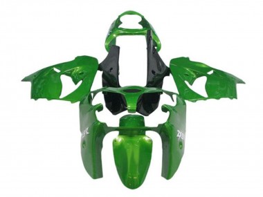 Discount 2002-2003 Green Black Kawasaki ZX9R Motorcycle Fairings Canada