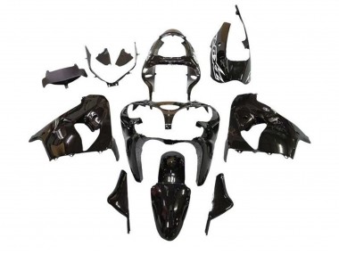 Discount 2002-2003 Black White Kawasaki ZX9R Motorcycle Fairings Canada