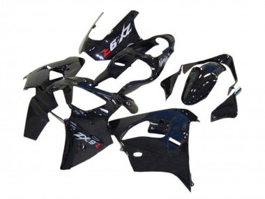 Discount 2002-2003 Glossy Black Kawasaki ZX9R Motorcycle Fairings Canada