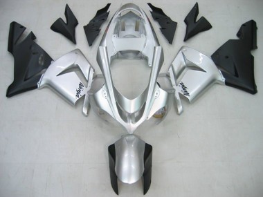 Discount 2004-2005 Glossy Silver Matte Black Kawasaki ZX10R Motorcycle Fairings Canada