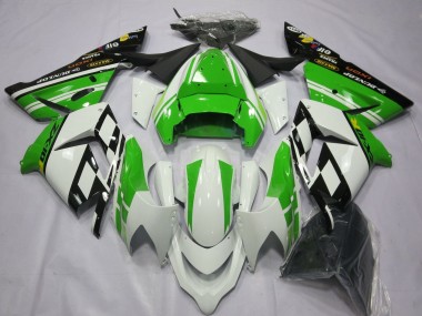 Discount 2004-2005 White Green Kawasaki ZX10R Motorcycle Fairings Canada