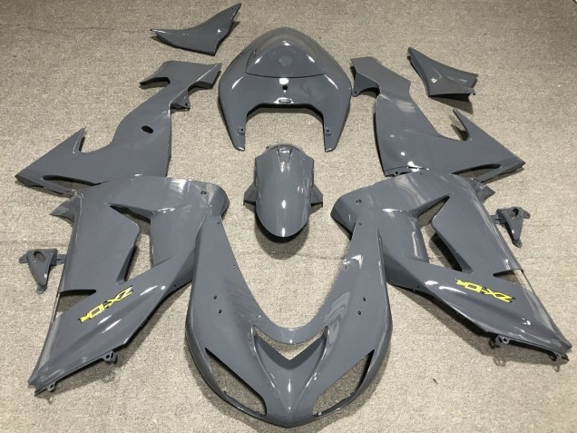 Discount 2006-2007 Nardo Grey Yellow Kawasaki ZX10R Motorcycle Fairings Canada