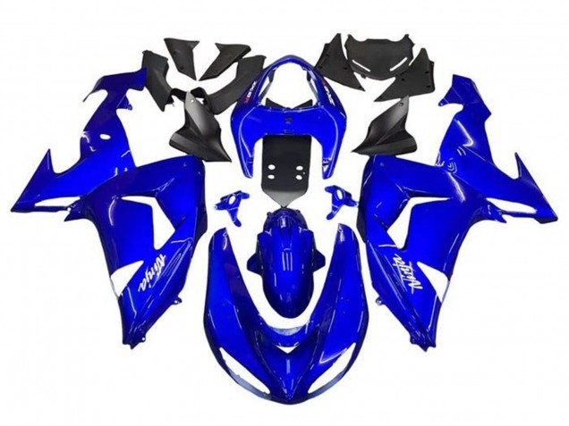 Discount 2006-2007 Blue White Kawasaki ZX10R Motorcycle Fairings Canada