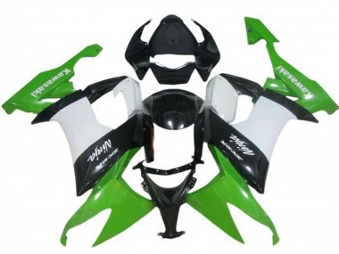 Discount 2008-2010 Green White Black Kawasaki ZX10R Motorcycle Fairing Canada