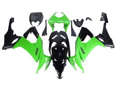 Discount 2008-2010 Green Black Kawasaki ZX10R Motorcycle Fairings Canada