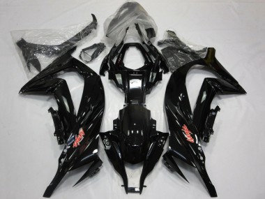 Discount 2011-2015 Glossy Black Red Kawasaki ZX10R Motorcycle Fairings Canada