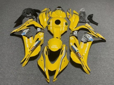 Discount 2016-2020 Yellow Blue White Trick Star Eva Racing Kawasaki ZX10R Motorcycle Fairings Canada