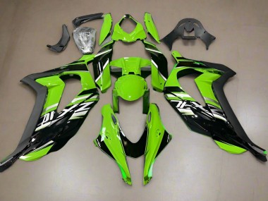 Discount 2016-2020 Green Glossy Black Kawasaki ZX10R Motorcycle Fairings Canada