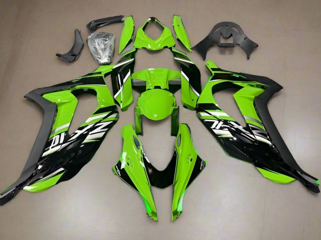 Discount 2016-2020 Green Glossy Black Kawasaki ZX10R Motorcycle Fairings Canada