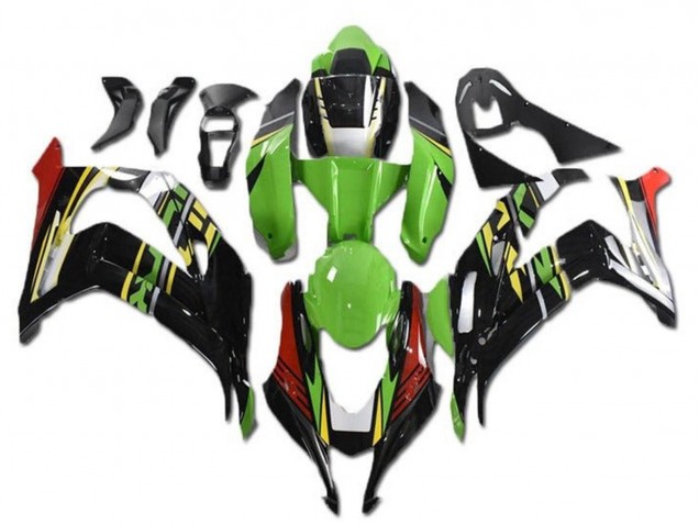 Discount 2016-2020 Green Red Yellow Black Kawasaki ZX10R Motorcycle Fairings Canada